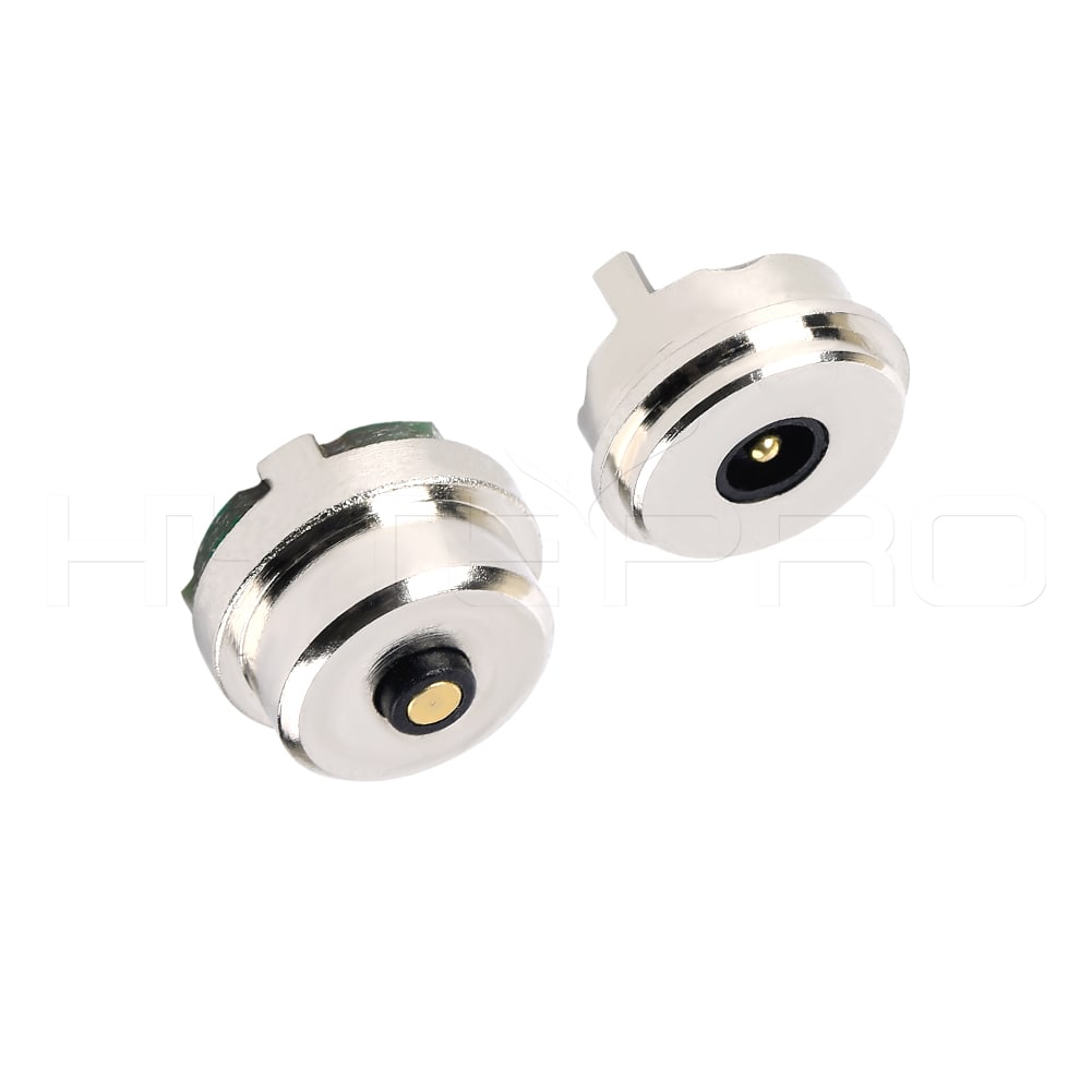 spoon powder gray 2 pin electrical magnetic power connector