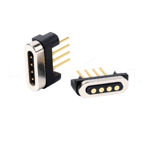 Connettore magnetico pogo dritto a 4 pin M411H