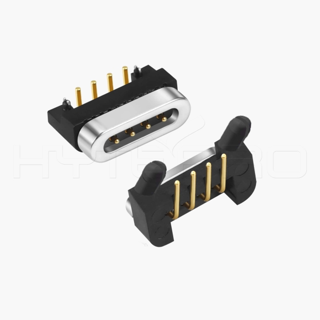 New style 4pin 110° degree magnetic connector 213C-M411P
