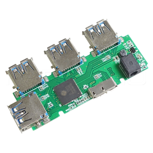 Customize design 4 port 3.0 usb otg hub pcb board -304P