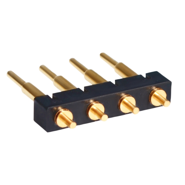 4 spring straight pin connector C740