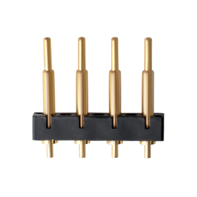 4 spring straight pin connector C740