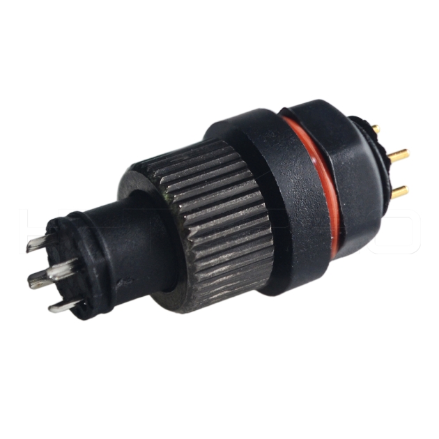 4pin DC male female electrical plug waterproof connector DC-004