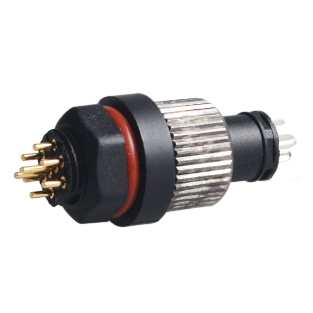 Outdoor 8 pin ip68 waterproof circular connector DC-008