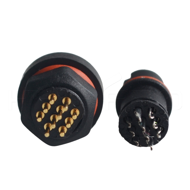 10PIN board wire power waterproof connector DC-010