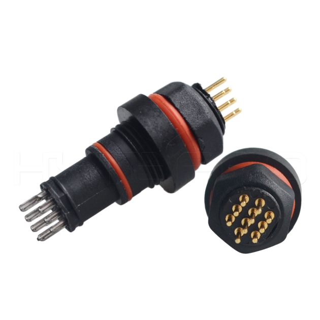 10PIN board wire power waterproof connector DC-010