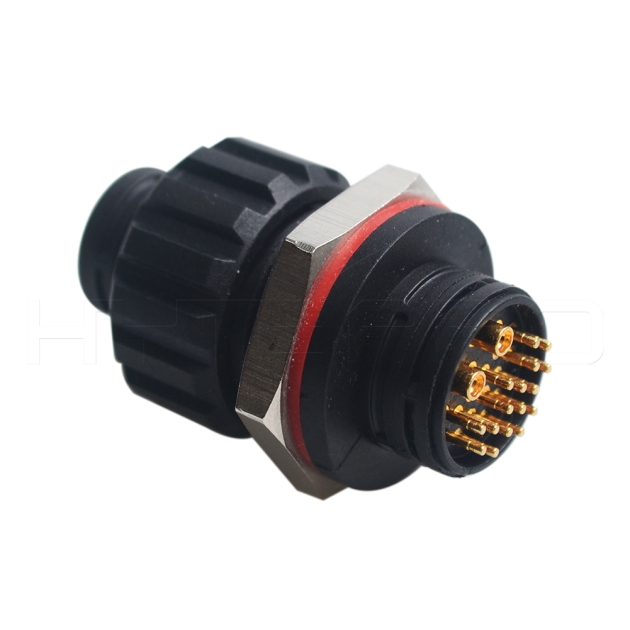 18Pin round IP68 IP67 waterproof battery connector DC-018