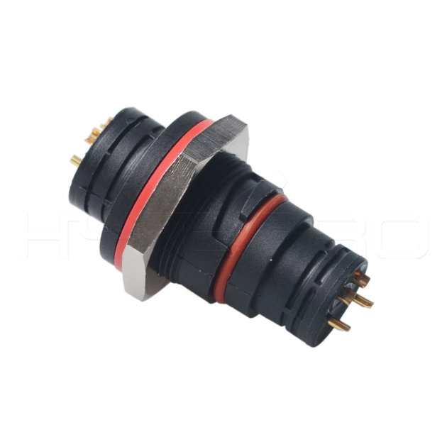 DC charging 4pin waterproof power connector ip67 EC-004