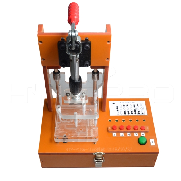 Customized pcb test checking fixture pins for PCB testing