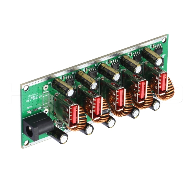 5 port powered usb charging hub pcb H05
