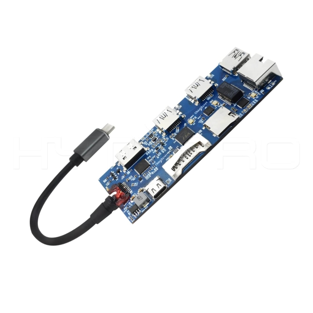 4 port usb 3.0 with card reader pcb circuit board H09