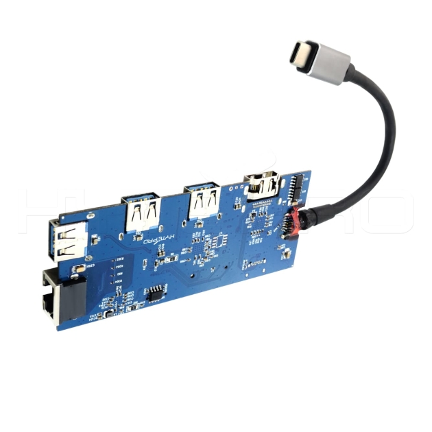 4 port usb 3.0 with card reader pcb circuit board H09