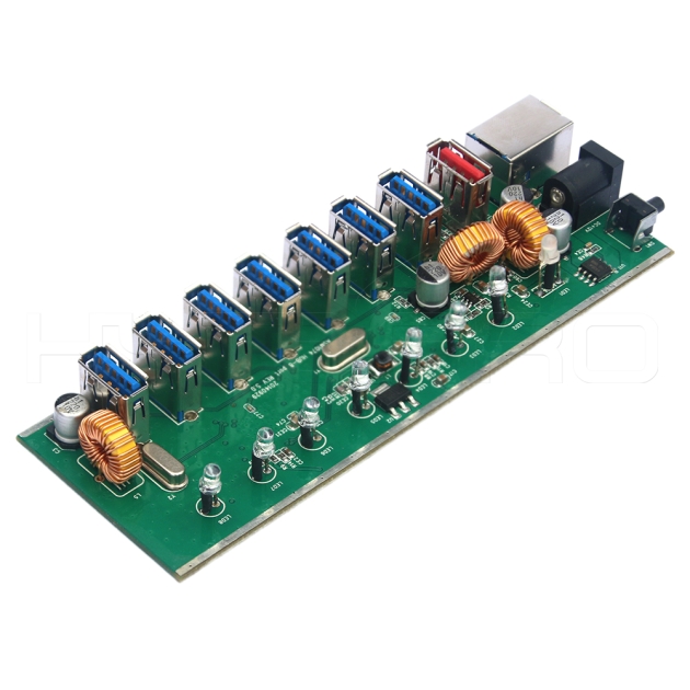 Factory supply 8port usb 3.0 charger PCBA H10