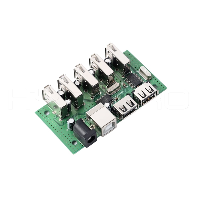 Produttore di PCB 7port usb 2.0 hub pcba con PD H22