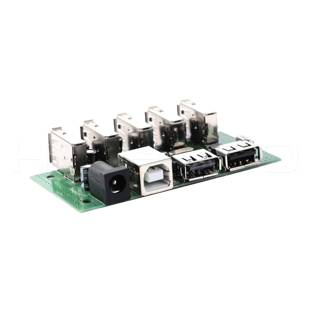 Produttore di PCB 7port usb 2.0 hub pcba con PD H22