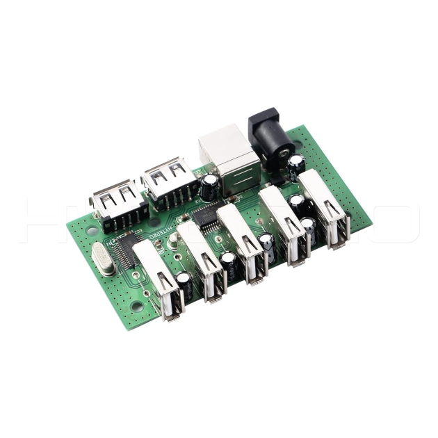 Produttore di PCB 7port usb 2.0 hub pcba con PD H22