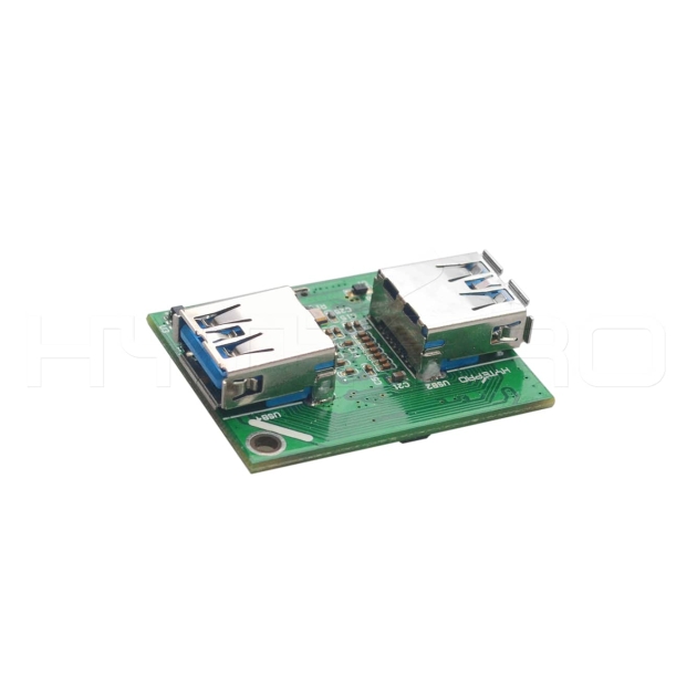 Mini 2port pcba usb 3.0 hub FR-4 circuit board H25