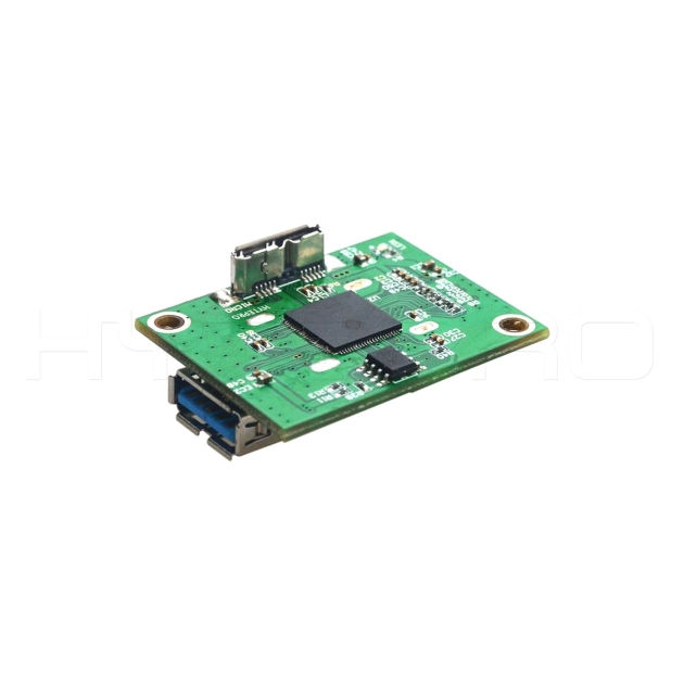 Mini 2port pcba usb 3.0 hub FR-4 circuit board H25