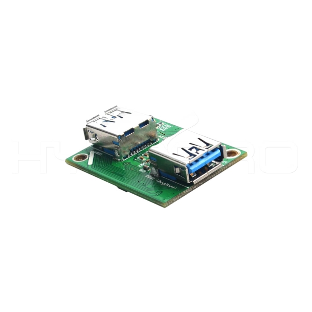 Mini 2port pcba usb 3.0 hub FR-4 circuit board H25
