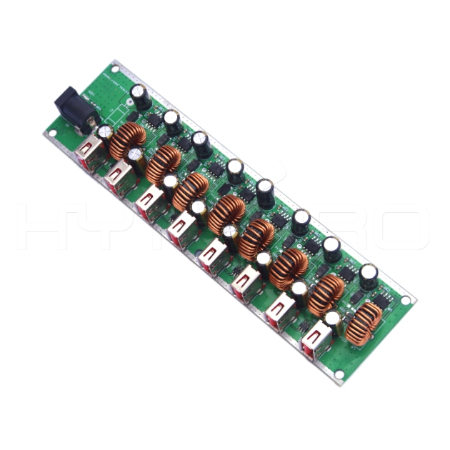 8 port high speed external powered usb hub pcb H27