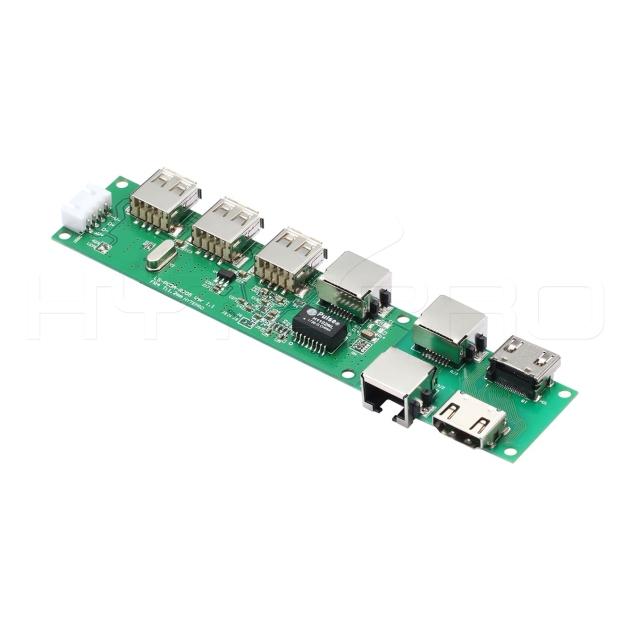 Hub scheda OTG USB 2.0 PD 7port assemblaggio scheda PCB H28
