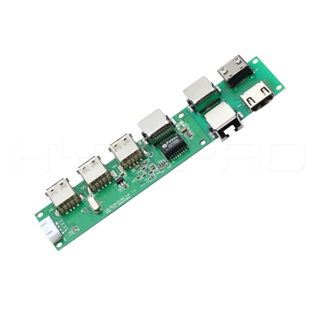Hub scheda OTG USB 2.0 PD 7port assemblaggio scheda PCB H28