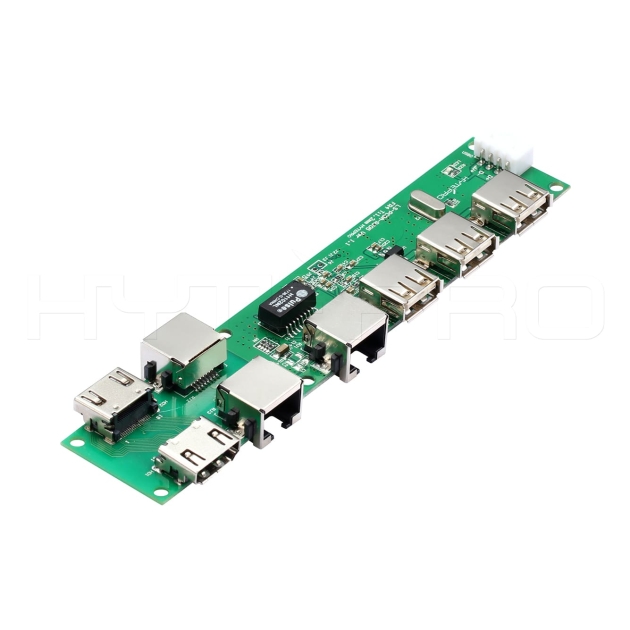 Hub scheda OTG USB 2.0 PD 7port assemblaggio scheda PCB H28