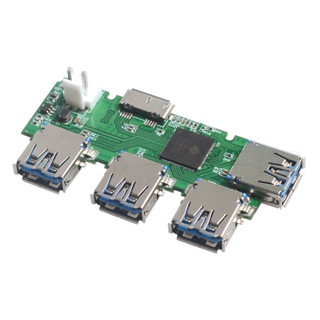 Assemblaggio pcb hub 4g USB micro 4port 3.0 H31
