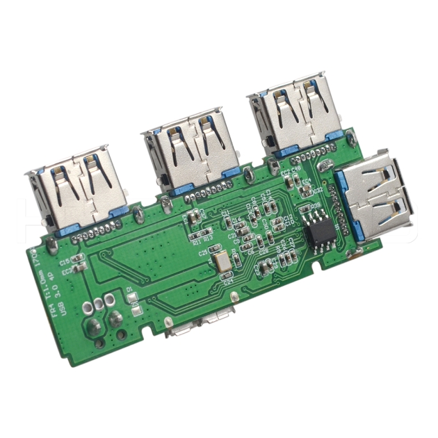 Assemblaggio pcb hub 4g USB micro 4port 3.0 H31