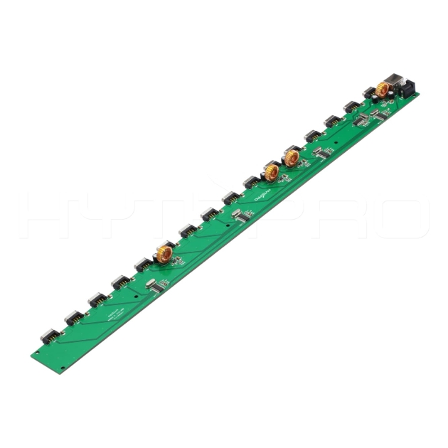 Custom pcb 16ports hub circuit board design with 4 pin magnetic connectors H37