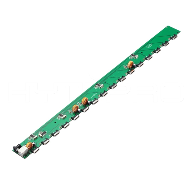 定制16口4针磁性连接器USB电路板组件 H37