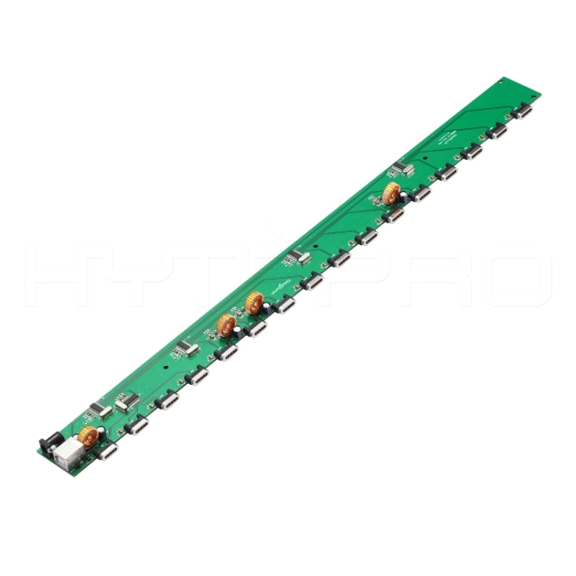 Hub PCB professionale a 16 porte con connettore magnetico a 4 pin personalizzato H37