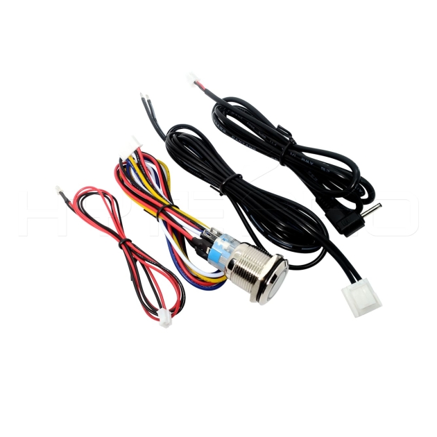 5V power charging usb hub pcb design with LED and switch H68