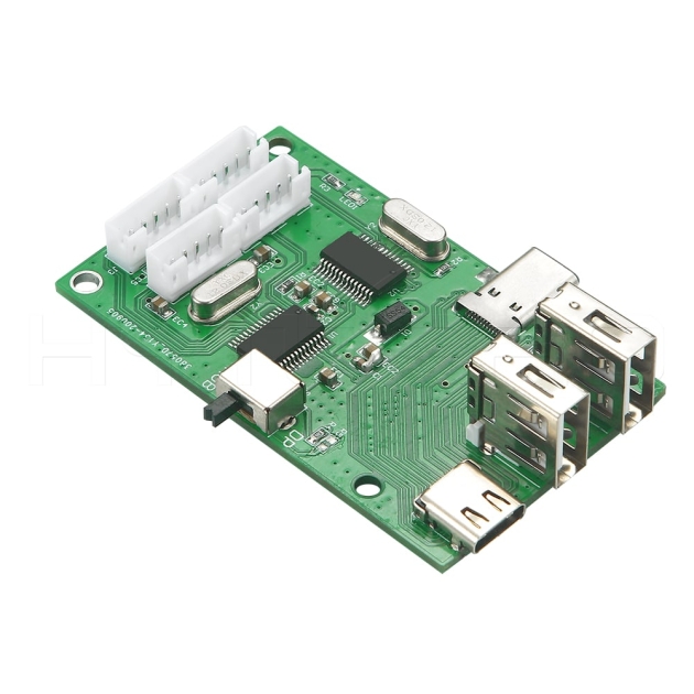 Multi-USB3.0 connector DP function type C hub PCB H923