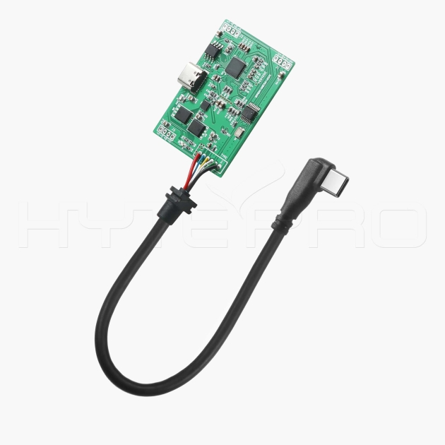 Scheda PCB OTG a 5 porte USB2.0 con cavo USB-C H968