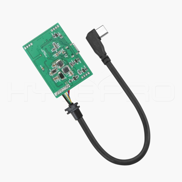 Scheda PCB OTG a 5 porte USB2.0 con cavo USB-C H968