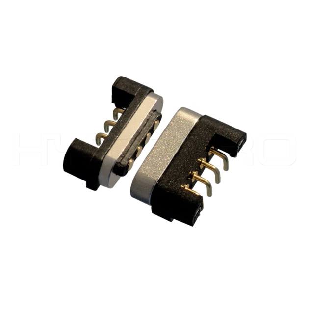4pin公母同向磁吸连接器M411P