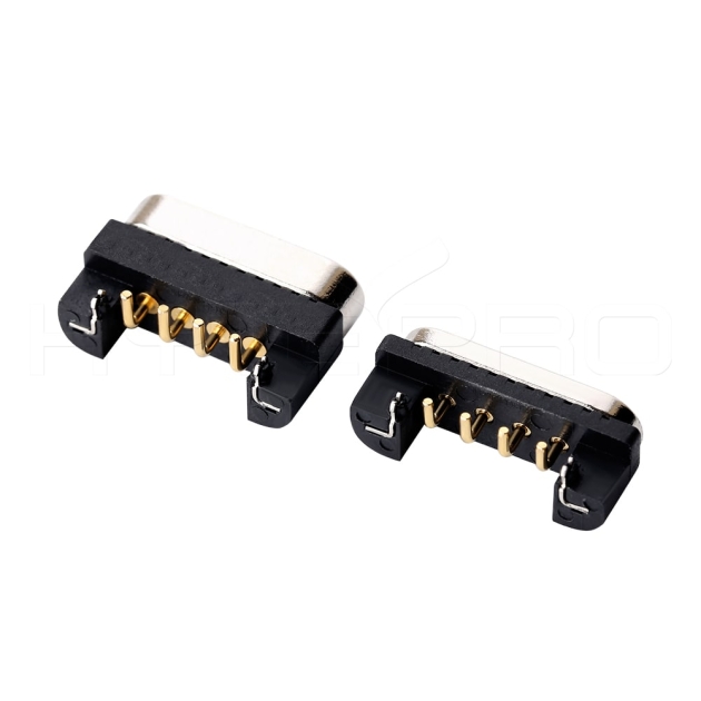 4pin公母同向磁吸连接器M411P
