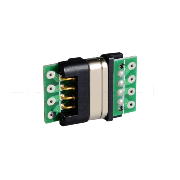 Reverse 4 pogo pin male and female magnetic connectors M417R