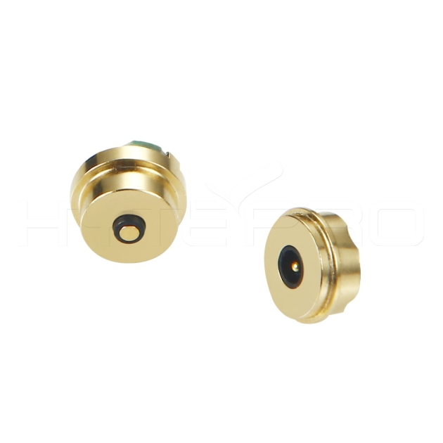 Fast charging 2pin magnetic connector with gold-plated design M423G
