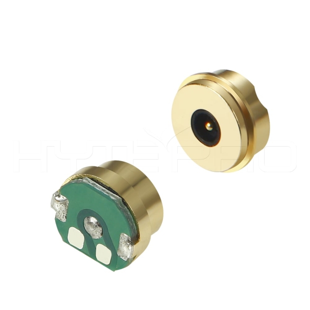 Fast charging 2pin magnetic connector with gold-plated design M423G