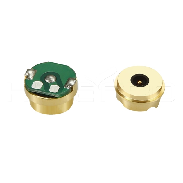 Fast charging 2pin magnetic connector with gold-plated design M423G