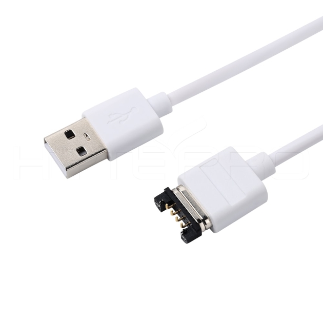 白色4pin USB磁吸线 M511