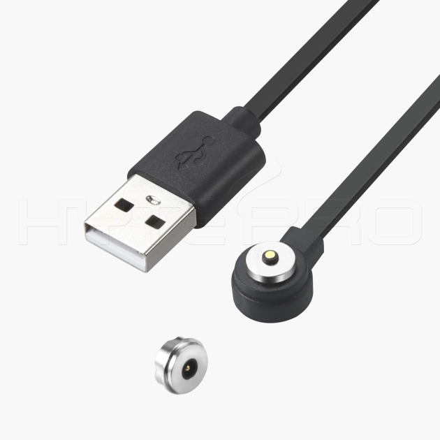 Two pin magnetic charger outlet