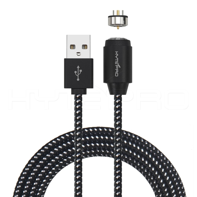 Aluminum 2pin female straight magnetic dc cables M575