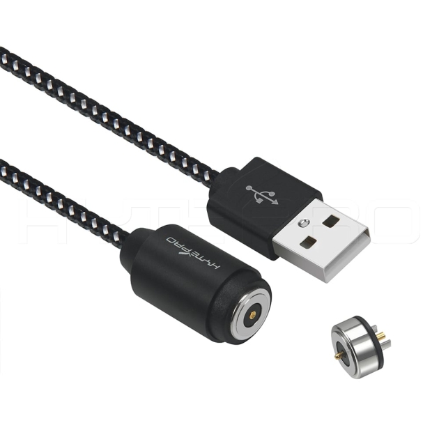 Aluminum 2pin female straight magnetic dc cables M575