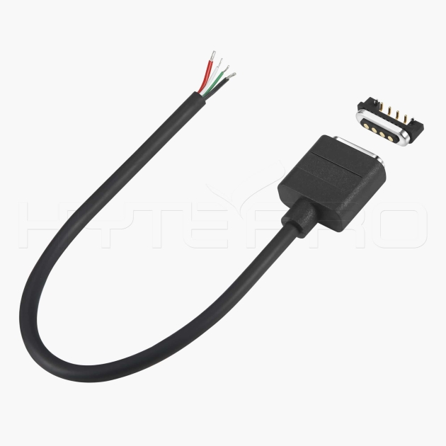 4 pin magnetic connector cable with open end M589