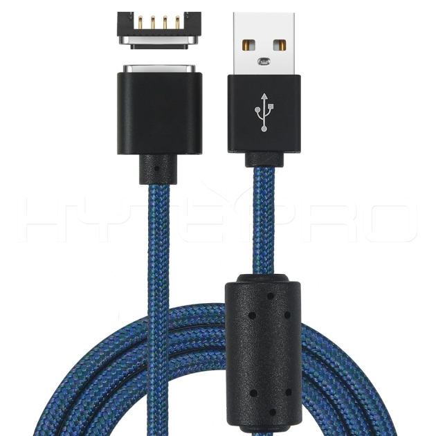 4PIN cable de chargement de donnees magnetique USB personnalise M903