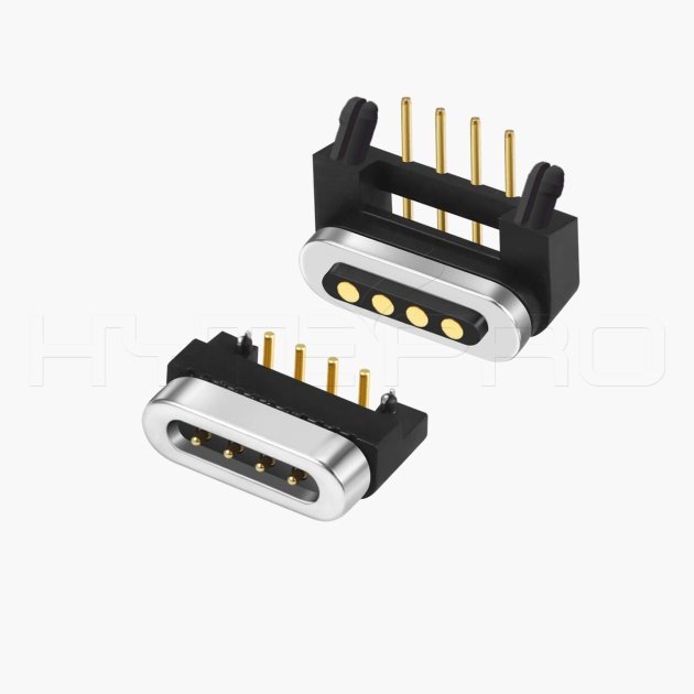 New style 4pin 110° degree magnetic connector 213C-M411P