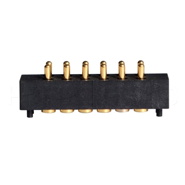 Connettore di ricarica pogo pin placcato in oro 12 pin C712